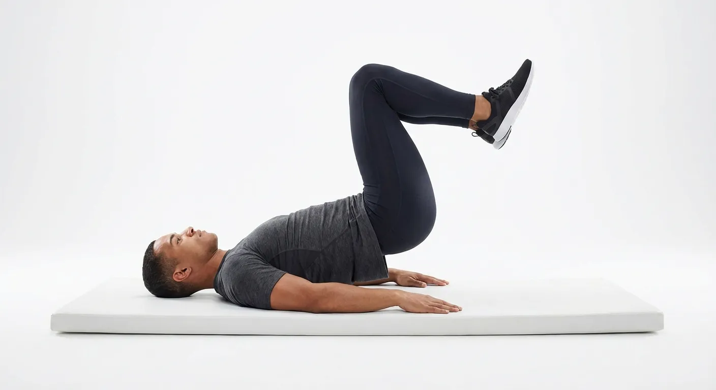 Abdominales Inversos (Reverse Crunches)