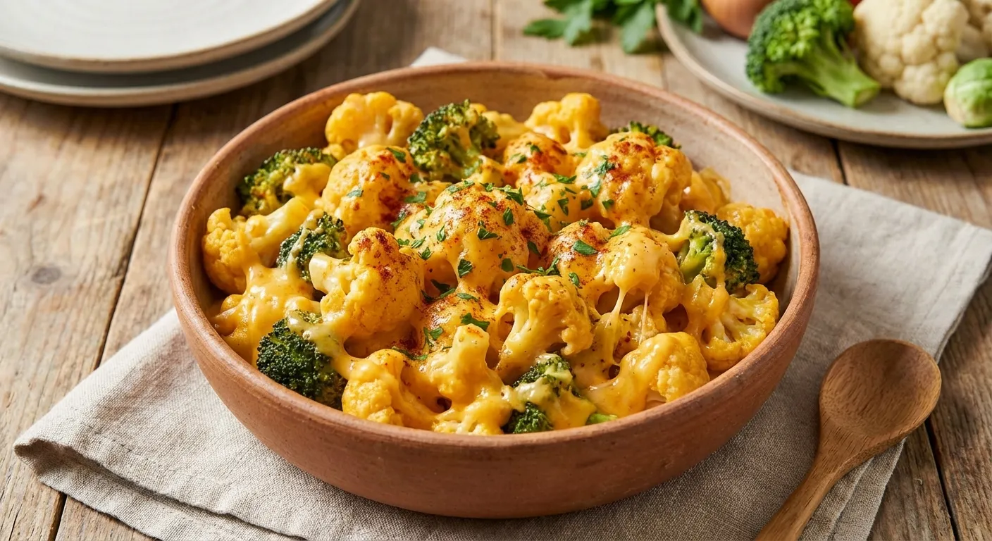 Macarrones con queso sin pasta