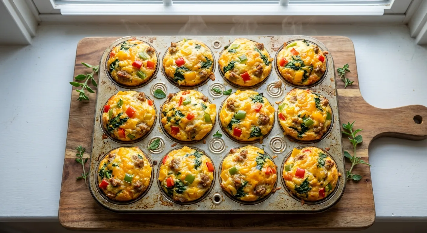 Muffins de huevo